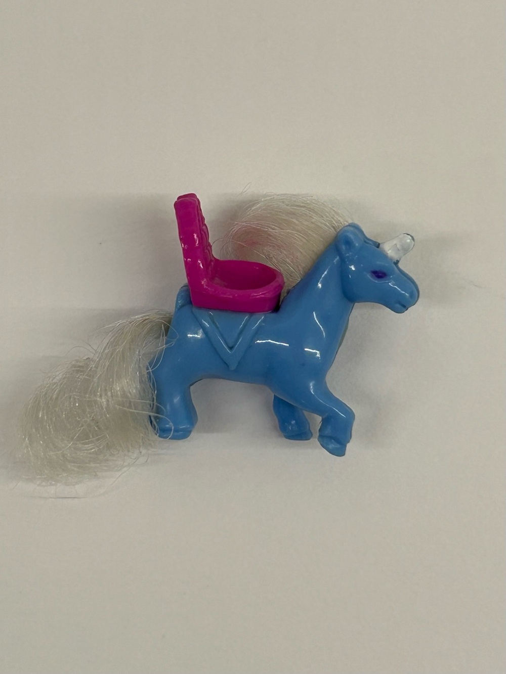 Vintage 90s Bluebird Polly Pocket Unicorn Meadow Replacement Unicorn Figure (pp)